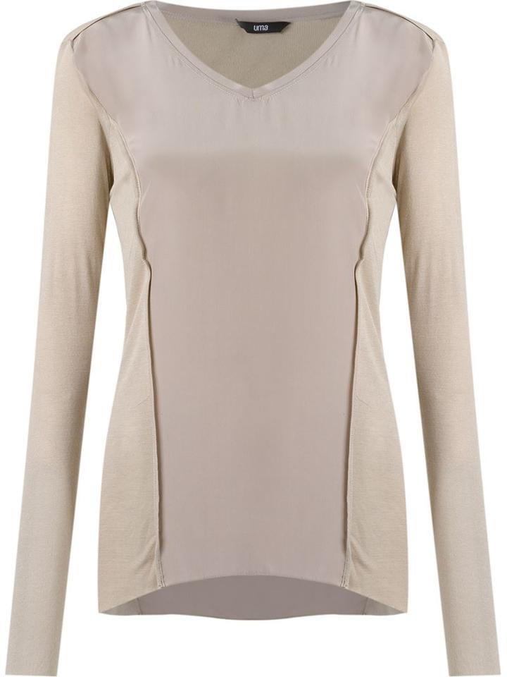 Uma Raquel Davidowicz 'ator' Blouse, Women's, Size: 38, Nude/neutrals, Silk