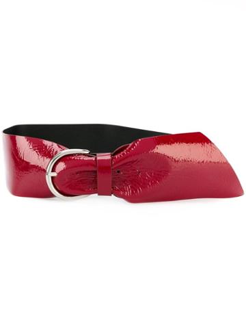 Isabel Marant - 'yanis' Belt - Women - Calf Leather - M, Red, Calf Leather