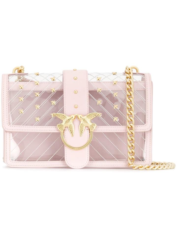Pinko Love Quilted Shoulder Bag