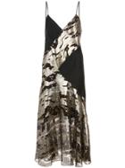 Prabal Gurung Printed Cami Dress - Black