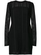Victoria Victoria Beckham Panelled Shift Dress - Black
