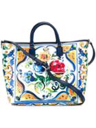Dolce & Gabbana 'beatrice' Shopper Tote, Women's, Blue