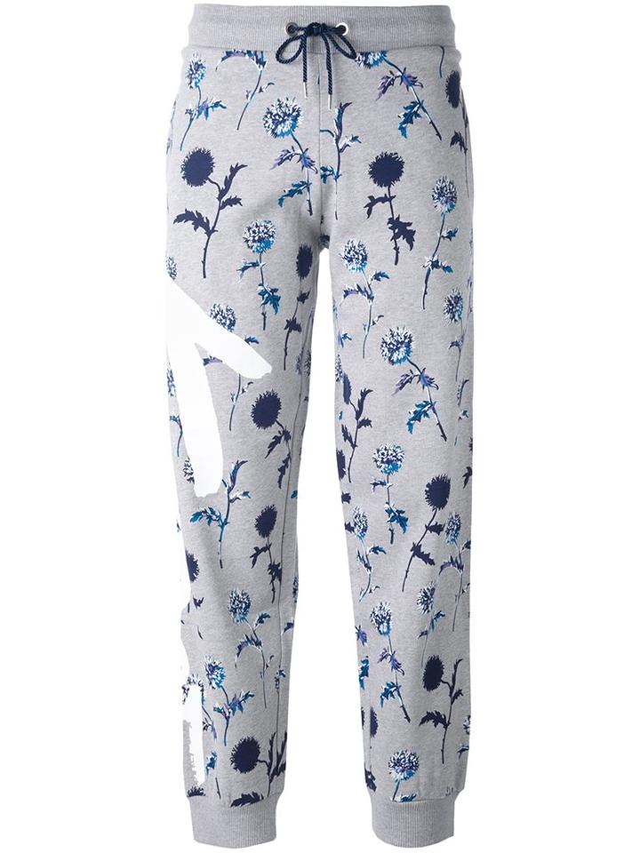 Kenzo 'dandelion' Track Pants, Women's, Size: Medium, Grey, Cotton