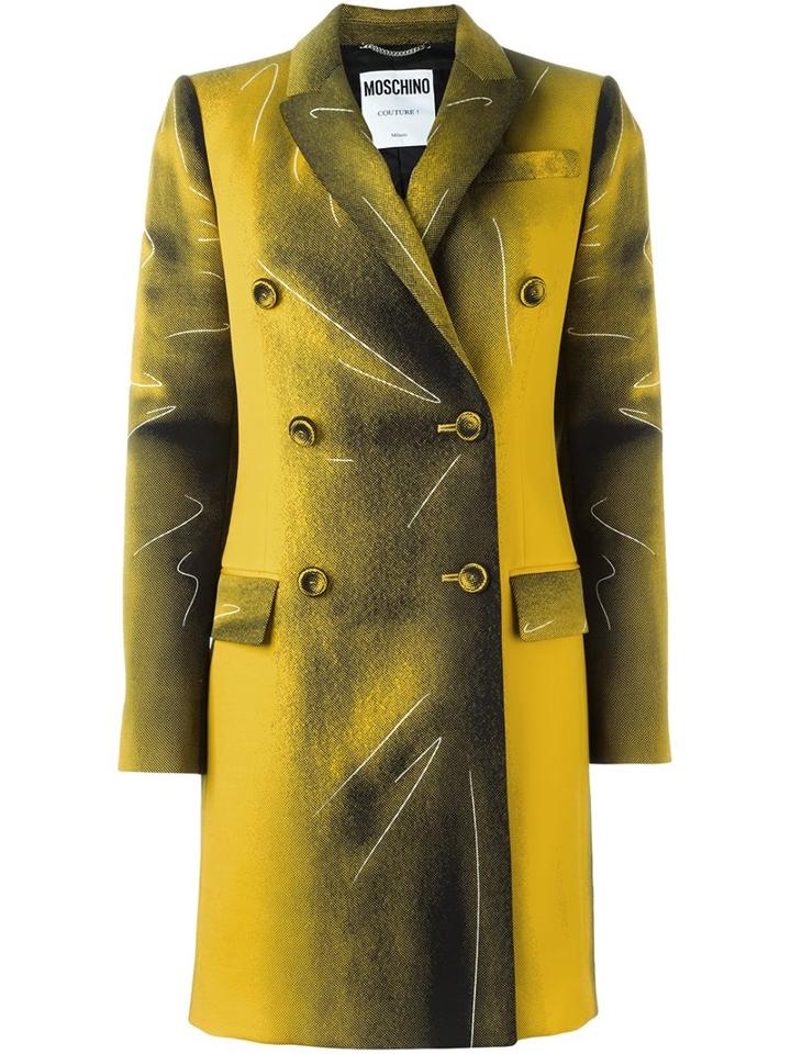 Moschino Trompe-l'ail Classic Coat