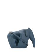 Loewe Elephant Clutch Bag - Blue