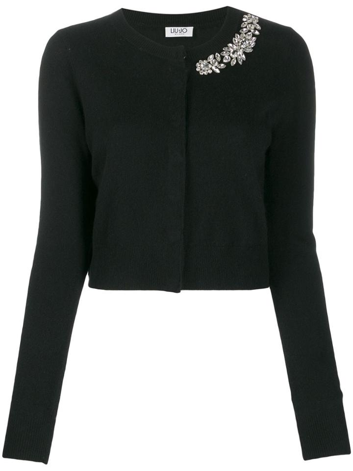 Liu Jo Embellished Cardigan - Black