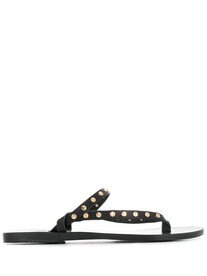 Ancient Greek Sandals Mirsini Sandals - Black