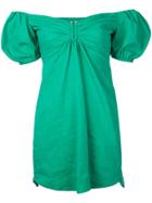 A.l.c. Off-shoulder Mini Dress - Green