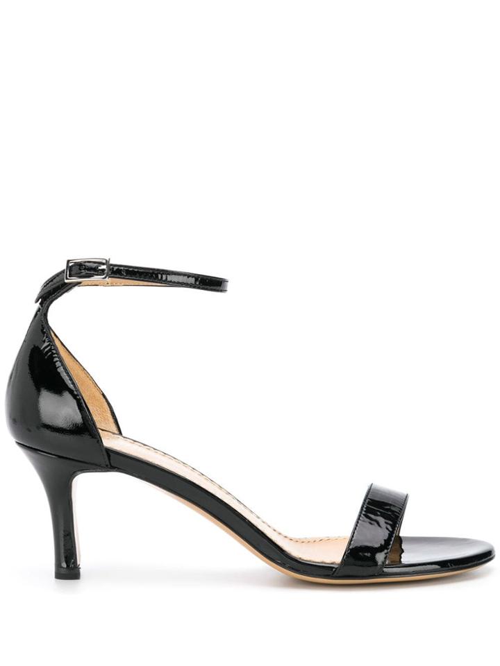 Antonio Barbato Metallic Sandals - Black