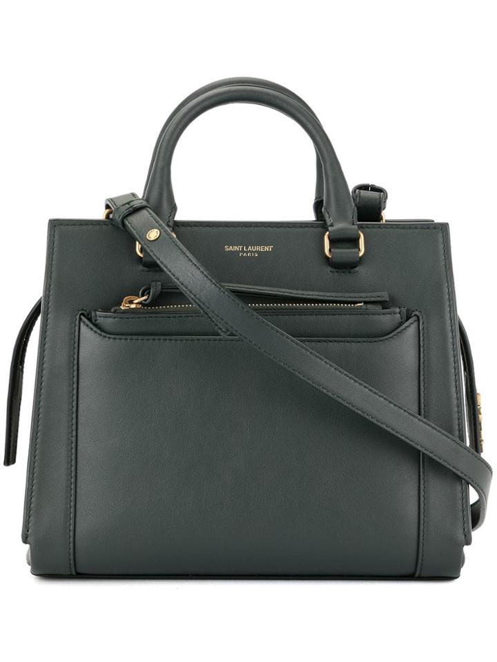 Saint Laurent Medium East Side Tote - Green