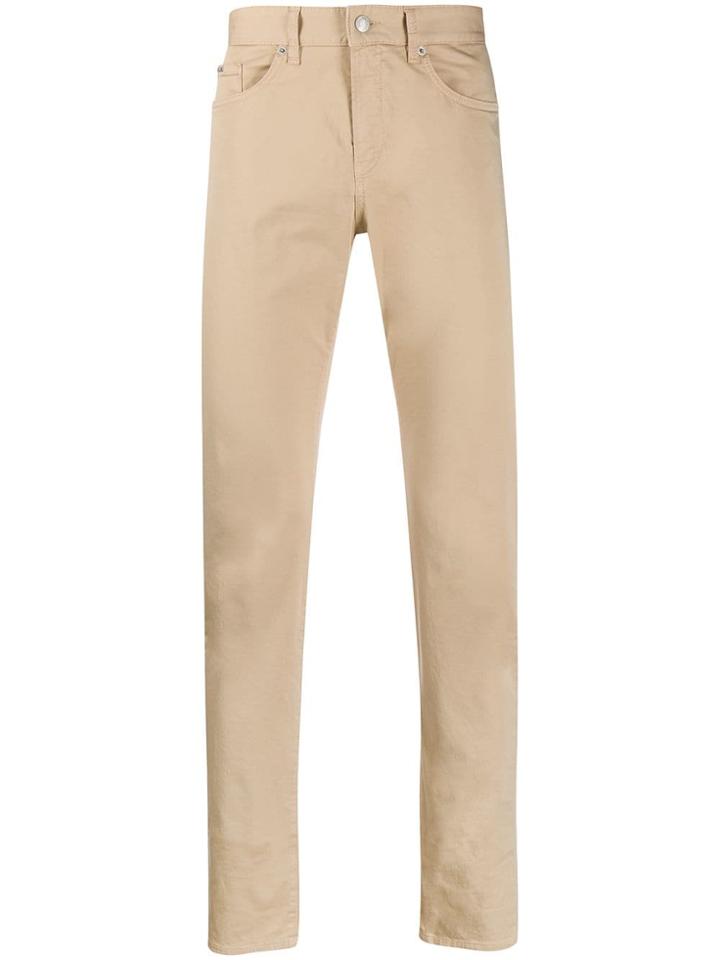Boss Hugo Boss Delaware Slim Fit Trousers - Neutrals