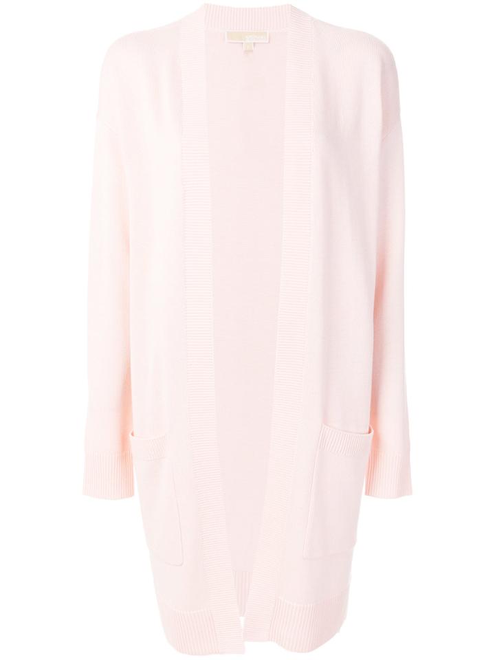 Michael Michael Kors Long Cardigan - Pink & Purple