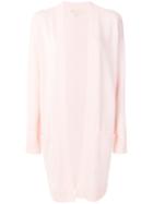 Michael Michael Kors Long Cardigan - Pink & Purple