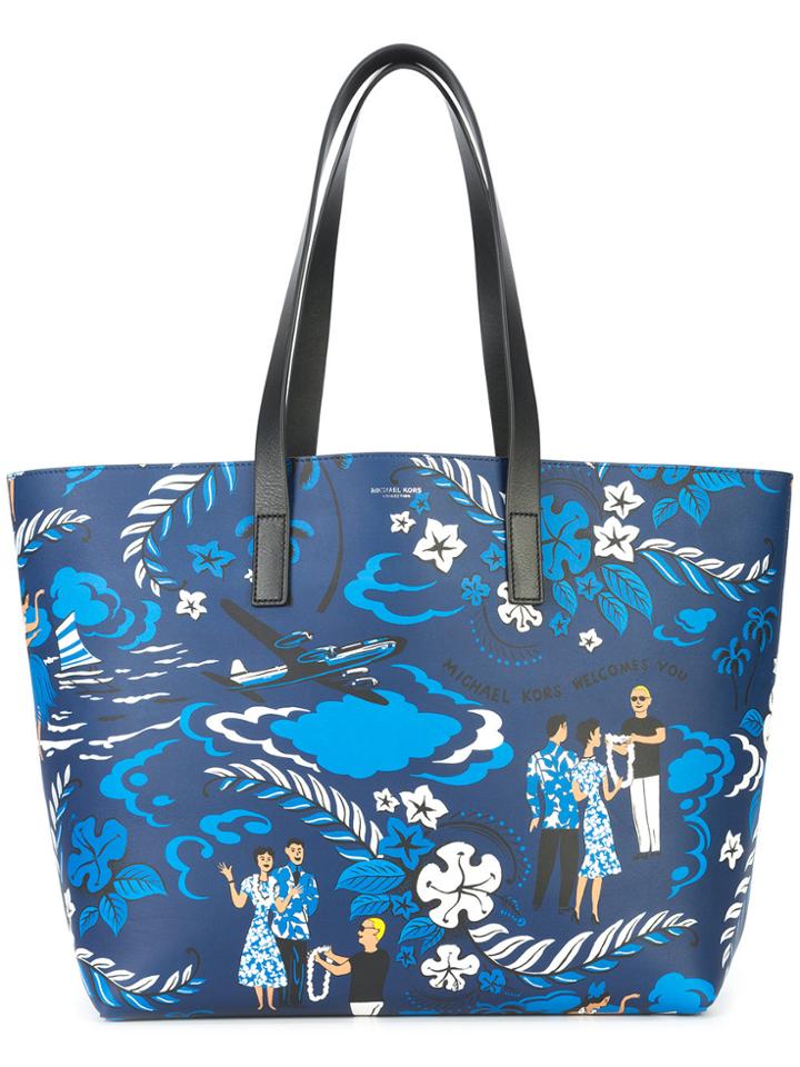 Michael Kors Prescott Tote Bag - Blue