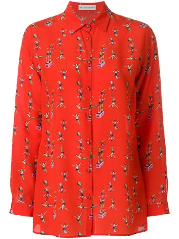 Etro Circus Print Shirt - Red