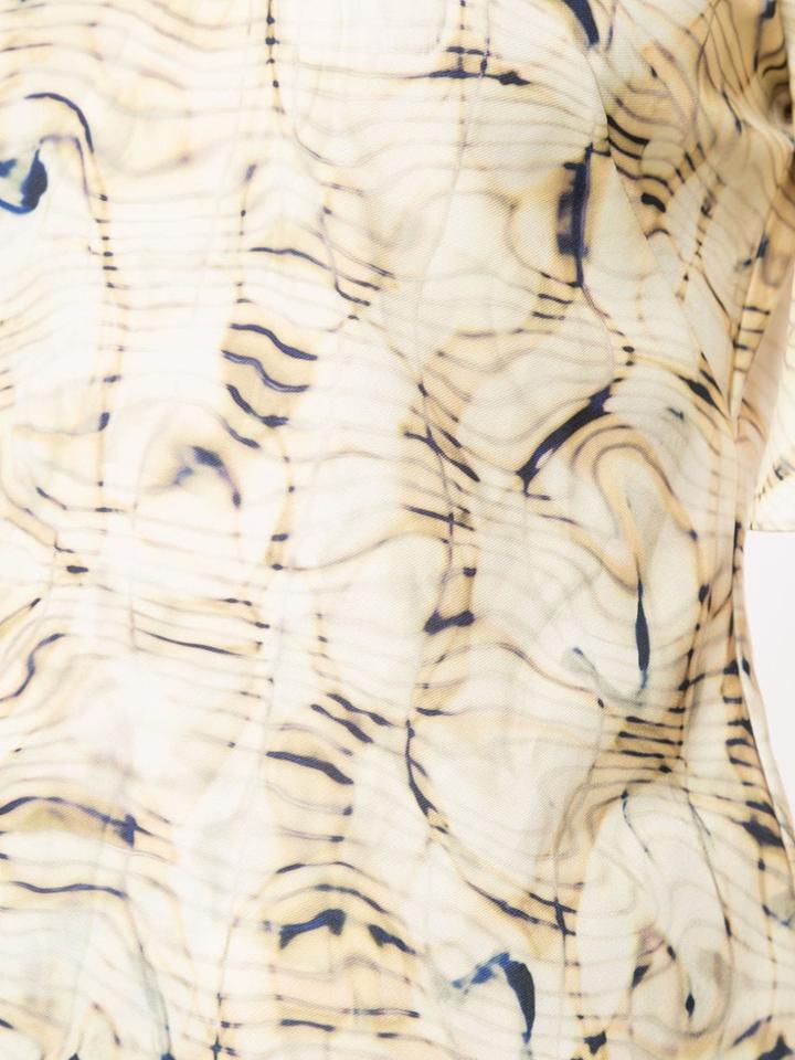 Camilla And Marc Caspian Print Shortsleeved T-shirt - Yellow