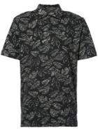 Michael Bastian Leaf Print Shirt - Black