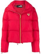 Love Moschino Short Padded Jacket - Red