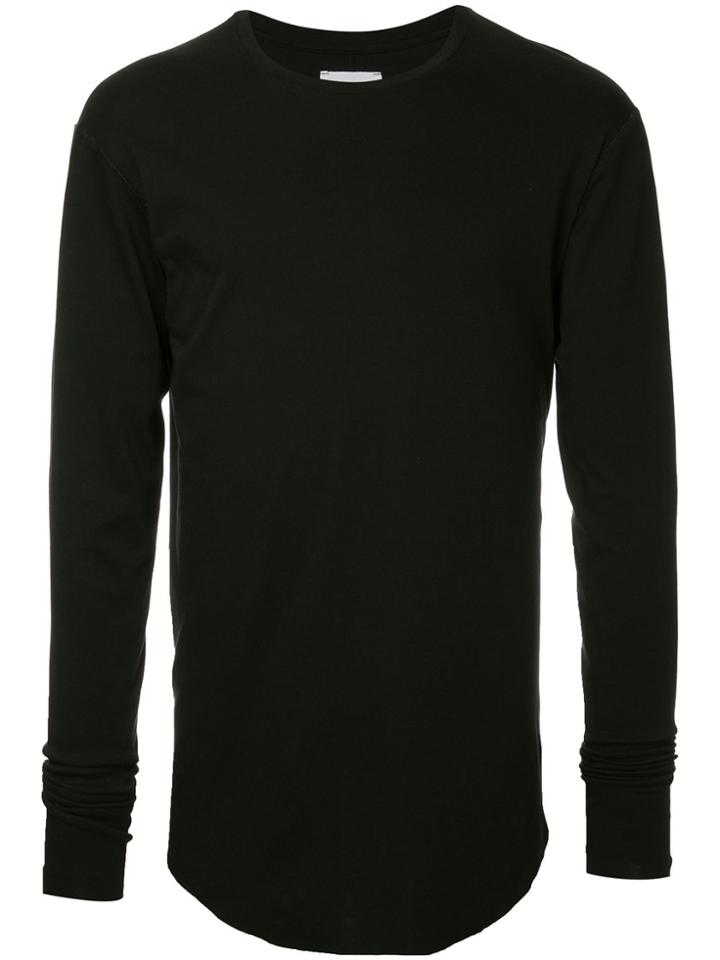 Song For The Mute Long Sleeved T-shirt - Black