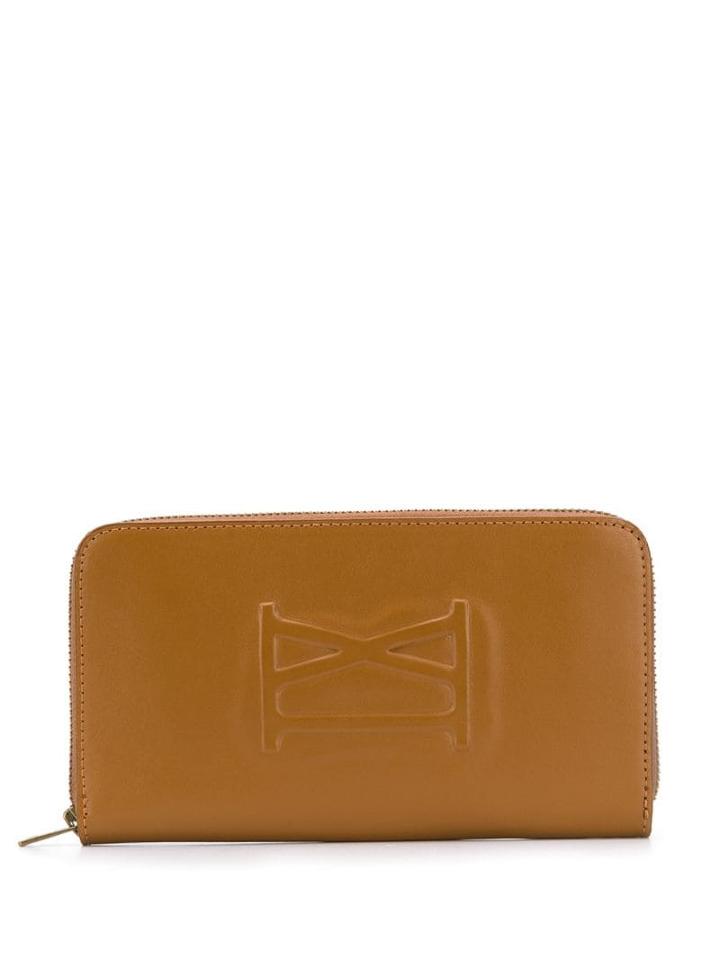 Ami Alexandre Mattiussi Large Zipped Wallet - Brown