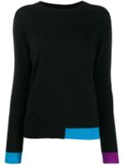 Chinti & Parker Colour Block Jumper - Black