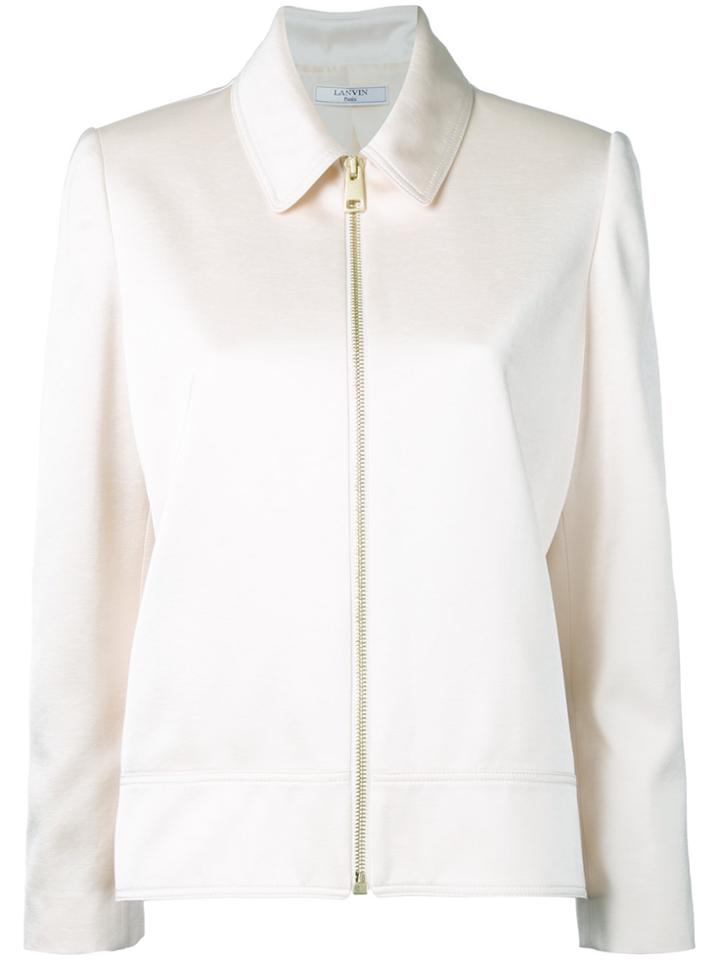 Lanvin Collared Jacket - Nude & Neutrals
