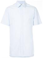 Gieves & Hawkes Short Sleeved Classic Shirt - Blue