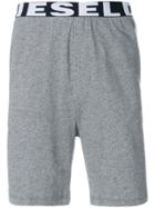 Diesel Logo Waistband Shorts - Green