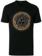 Versace Medusa Studded T-shirt - Black