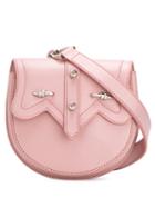 Okhtein - Dome Belt Bag - Women - Leather - One Size, Pink/purple, Leather