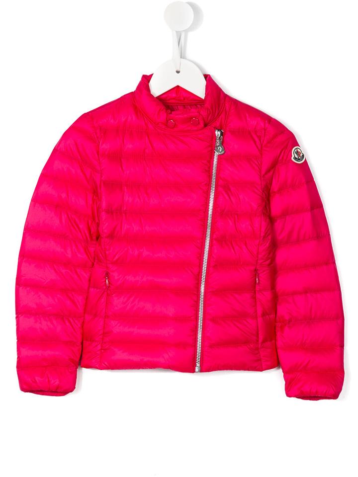 Moncler Kids Padded Jacket, Toddler Girl's, Size: 4 Yrs, Pink/purple