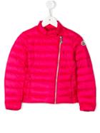 Moncler Kids Padded Jacket, Toddler Girl's, Size: 4 Yrs, Pink/purple