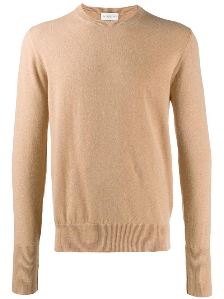 Ballantyne Crew-neck Cashmere Sweater - Neutrals
