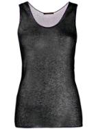 Louis Vuitton Pre-owned 2000's Sheer Tank Top - Black