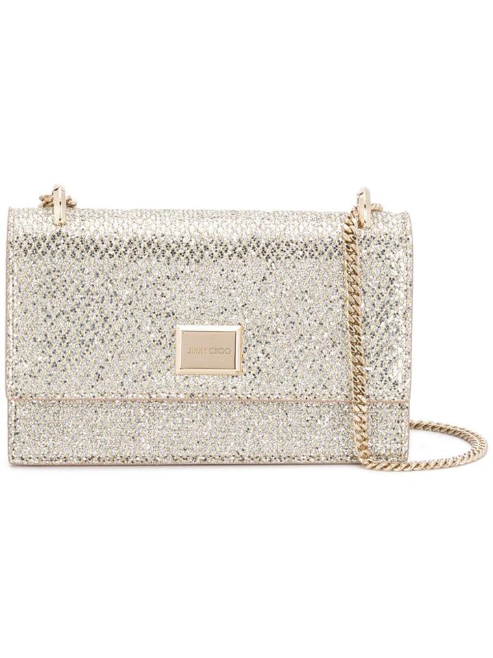 Jimmy Choo Leni Crossbody Bag - Gold