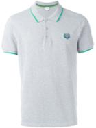 Kenzo 'tiger' Polo Shirt, Men's, Size: Large, Grey, Cotton