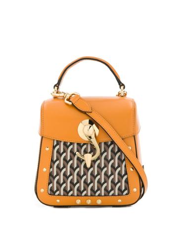 Dell' Est Trunkino Square Crossbody Bag - Yellow