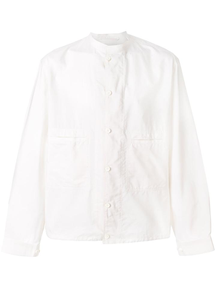 Lemaire Double Front Shirt - Nude & Neutrals
