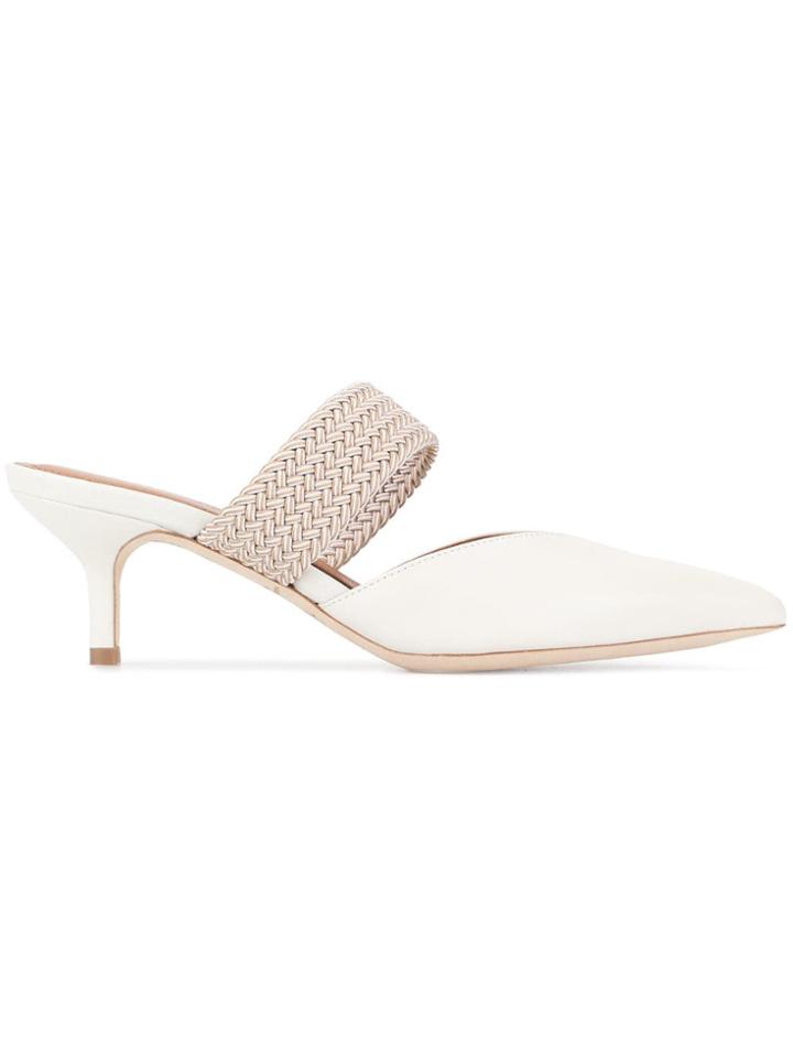 Malone Souliers 45 Pointed Sandals - Neutrals