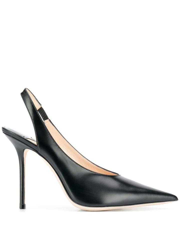Jimmy Choo Ivy 100 Pumps - Black