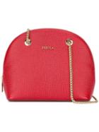 Furla Asia Crossbody Pouch, Women's, Red, Leather