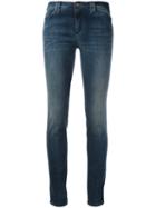 Armani Jeans Slim Fit Jeans, Women's, Size: 30, Blue, Cotton/polyester/spandex/elastane/viscose