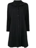 Issey Miyake Cauliflower Apoc Ribbed Knit Cardigan - Black