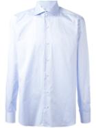 Barba Classic Button Down Shirt, Men's, Size: 43, Blue, Cotton