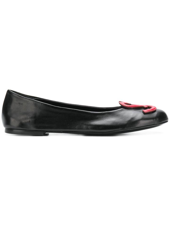 Sonia Rykiel Sr Ballerina Pumps - Black