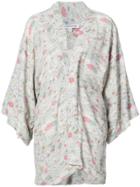 Elizabeth And James Oversized Floral Print Jacket - Multicolour