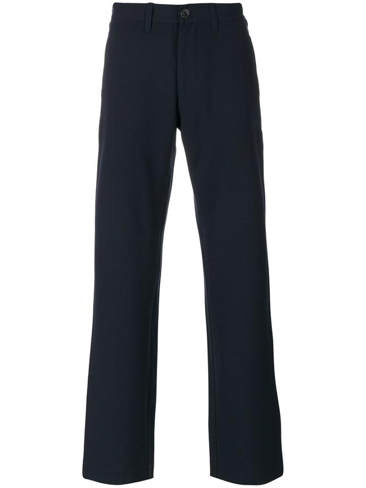 Armani Jeans - Classic Trousers - Men - Polyester/spandex/elastane/viscose - 34, Blue, Polyester/spandex/elastane/viscose