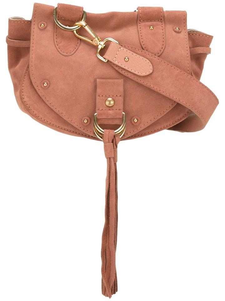 See By Chloé Small 'collins' Crossbody Bag - Pink & Purple