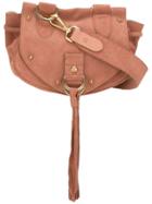 See By Chloé Small 'collins' Crossbody Bag - Pink & Purple