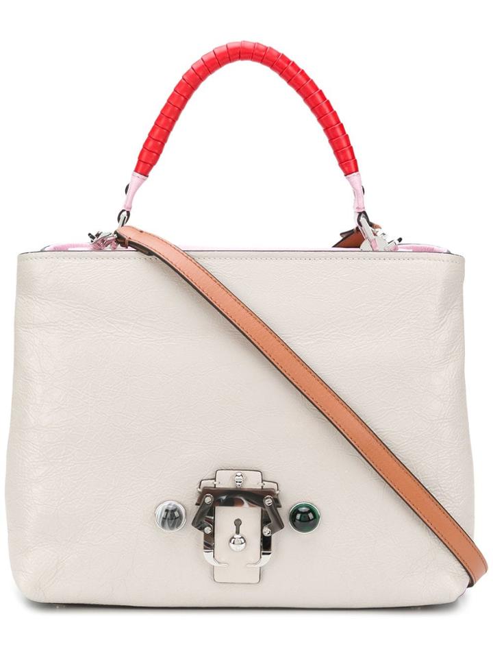 Paula Cademartori Mea Chic Tote Bag - Nude & Neutrals